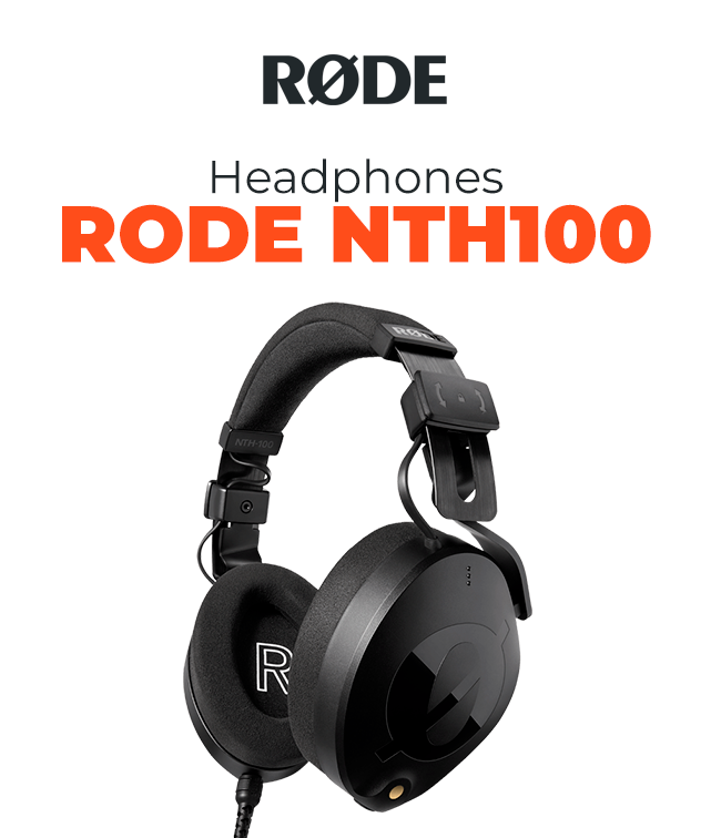 Com os headphones Rode NTH 100, você ouvirá cada detalhe com clareza inigualável. Eles são essenciais para garantir que a qualidade do áudio do seu conteúdo seja impecável, proporcionando uma experiência auditiva superior para você e seu público.